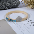 8 Inch Bamboo Hand Embroidery Hoop Round Cross Stitch Frame DIY Needlecraft