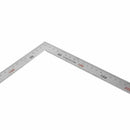 Stainless Steel 25x50cm 90 Degree Angle Try Square Ruler Measure Tool