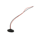 15 pcs 15cm wire rope 9 volt battery clip plug connection T Art W1T8