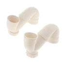Expandable & Flexible P-trap with S-shaped PVC Pipe 50x3.5x98mm
