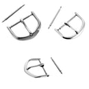 3 Pieces 18mm 20mm 22mm Watch Band Clasp Strap Buckle Clasp DIY Findings