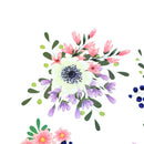 Flowers clothes patches heat transfer stickers printing iron on appliques BX