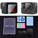 Clear Glass Tempered Film Lens Protector Screen for Gopro Hero 9 Sports Camera