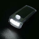 Waterproof Solar/USB Charging Mountain Bike LED Headlight+ Taillight Set