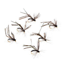 12pcs Mosquito Design Fly Fishing Dry Flies Bass Trout Salmon Lures Bait
