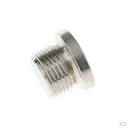 Electroplated Nickel Hex Bolt Bung Plug for O2 Oxygen Sensor M18x1.5 Thread Qty