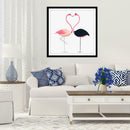 5D DIY Full Drill Diamond Painting Pink Bird Embroidery Mosaic Craft Kit