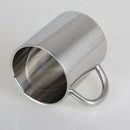 Insulated Travel Mug Warm Hot Coffee Tea Drinks Cup Stainless Steel 400ml