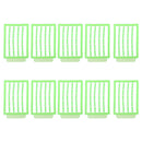 10pcs Boilie Stoppers Carp Fishing Pellets Bands Bait Elastic Bands Green
