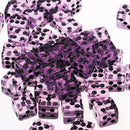 50pcs Acrylic Six Sided Dice 12mm D6 Dice For D\u0026D DnD RPG Party