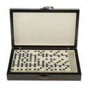 Retro Dominoes Set 28pcs Classic Board Games Gift with Carry Case for Kids