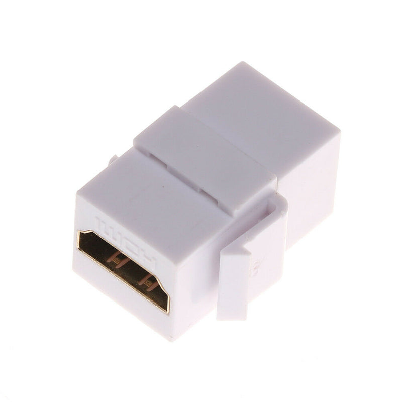 HDMI Keystone Jack Coupler Insert Female to Female Adapter Converters LJ