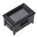 Mini 0.36in DC 2.4V-30V 2-Wire LED Digital Display Panel Battery Voltmeter Meter