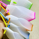 10 Pieces / Piece Food Grade Silicone Tea Bag Transparent Tea Filter Herbal V9K5