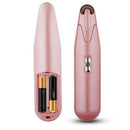 Pink Electric Body Hair Removal Press Epilator Permanent Shaving for Women