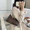 Animal Pattern Women Handbag Street PU Shoulder Underarm Tote Bag (Leopard)