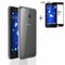 For HTC U11 Ultra Thin Transparent Soft TPU Protective Case Cover+Tempered Glass