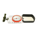 aseplate Map Compass Scale Ruler Magnifying Camping Hiking Fa Orienteering V1N6