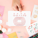 Blessing Type Metal Cutting Die for DIY Scrapbooking Stencils (Cutting Die) A