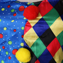 Colorful Circus Clown Costume Princess Fancy Dress Canival Christmas Outfit