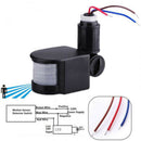 New AC85V~260V PIR Infrared Automatic Motion Sensor Detector Wall Lamp Swit T1W9