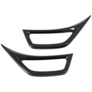 2Pcs ABS Texture Car Leaf Plate Air Inlet Trim Cover Fit for Wrangler JL 20