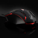 K2 Gaming Mouse Four-way Wheel USB Wired Optical Mice for Laptop Desktop PC