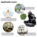 Ceramic Waterfall Backflow Smoke Incense Burner Censer Decor Holder U4B5