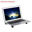 Foldable Mini Notebook Cooler Laptop USB Double Cooling Pad Computer Fan R9D0