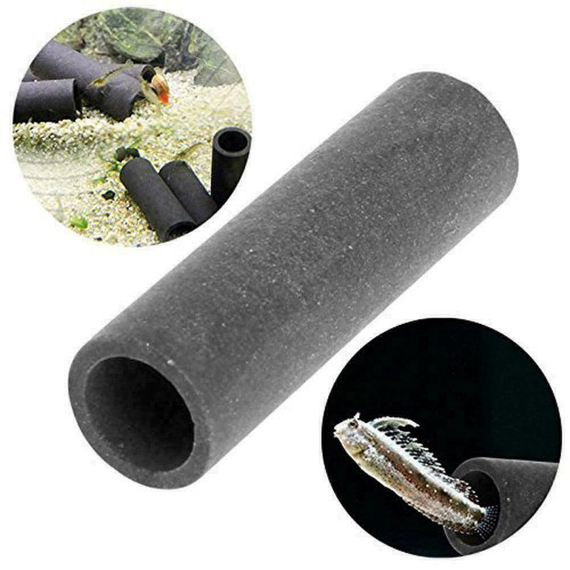 Aquarium Tank Tube Breeding Hiding Cave Shelter For Fish Z7R8 Shrimp Live S M4U6