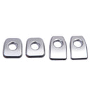 ABS Matte Chrome Car Door Lock Cover Trim For BMW X5 f15 2014 2015 For X6 f