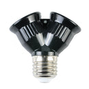 5* 21 Lamp Splitter E27 Socket Light Double Adapter Bulb Y Base Stand Holder