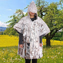Outdoor Reflective Emergency Blanket Warm Raincoat First Aid Rescue Survival KTE