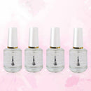 15ml Nail Art Hardener Vitamin Super Transparent Top Coat Polish Coat Cover A+