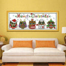 Line Embroidery Manual Cross Stitch Kit DIY Owl Needlework Christmas Gifts Z6H3