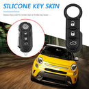3-Button Remote Key Fob Repair Rubber Pad for Fiat 500 Panda Abarth Punto A
