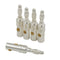 5xrhodium plated copper banana plug speaker cable wire connector hiFi N â„–[