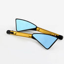 2x Universal CNC Rearview Side Mirrors MotorcycleRearview Side Mirror 8m DUP