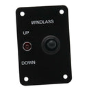 1xBoat Anchor Windlass UP/Down Toggle Switch Control Panel Red Indicator 12V