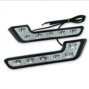 2X L-Shaped 6LED Super White 12V Waterproof Driving Fog Light Lamp Car Accessory
