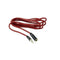 3.5mm audio extension cord headphone cable male to female 1.2M industrial red
