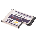 3 Ports USB 3.0 Express Card Express Card Expansion Card for Laptop