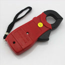Electric LCD Clamp Multimeter Volt Current Resistance Ohm Tester Checker Red