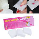 Lint Free Nail Art Gel Polish Remover Cotton Pad Nail Wipe with Cuticle Dou