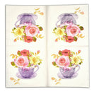 20pcs flower paper napkins food festive party tissue napkins decoupage decor FT