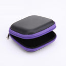 80*80*30mm Square EVA Case Headphone Bluetooth Earphone Cable Storage Box