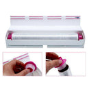 Food Plastic Cling Wrap Dispenser Preservative Film Cutter Kitchen Tool Acc