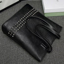 Women PU Leather Female Handbag Autumn Bag Large Size Women Shoulder Bag Da P2Y4