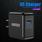 Choetech QC 3.0 USB Wall Charger US Plug Travel 18W Fast Charging Adapter