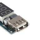 DC-DC 6-40V to 5V 2A Step-down LED Voltmeter USB Voltage Converter ME